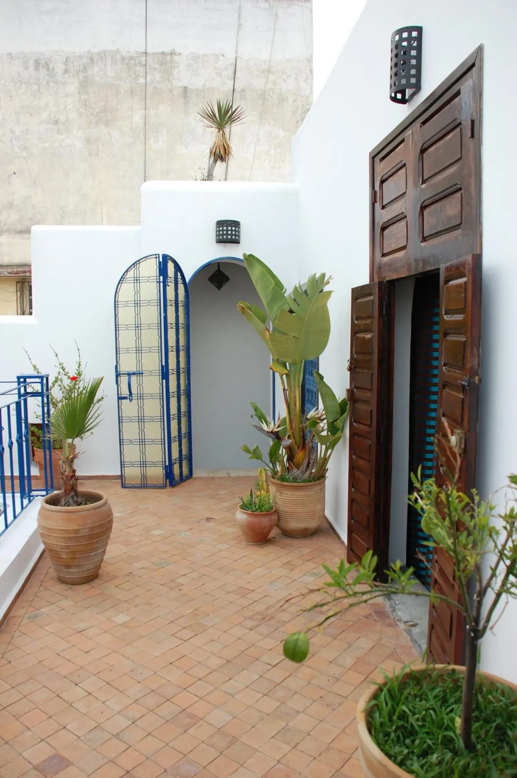 La terrasse devant la chambre Terrasse